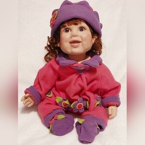 2005 Marie Osmond 19" Babies a Bloom Toddler Doll 'Sweet Pea'